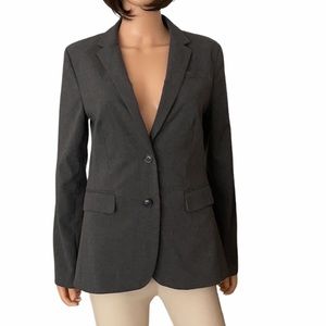 Banana Republic gray classic blazer